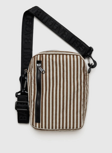 Baggu | Sport Crossbody | Brown Stripe