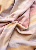 TBCo | Recycled Wool Blanket | Coral Stripe