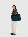 Baggu | Cloud Carry-On | Navy Green Check