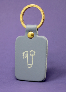 Ark Colour Design | Willy Key Fob | Light Grey