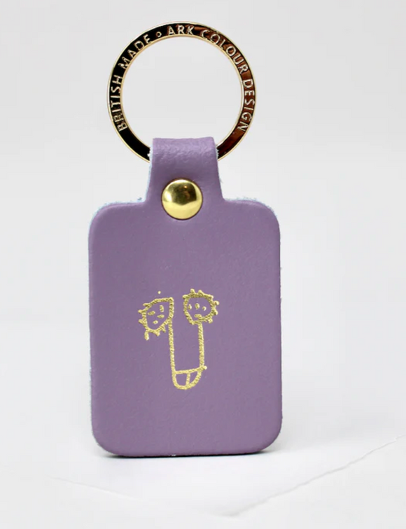 Ark Colour Design | Willy Key Fob | Lilac