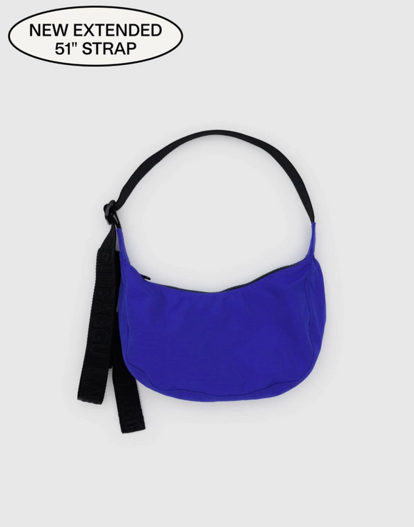 Baggu | Small Nylon Crescent Bag | Lapis