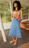 Nancybird | Samira Skirt | Denim