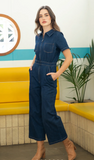 Frock Me Out | Freestyler Jumpsuit | Denim Vintage Wash