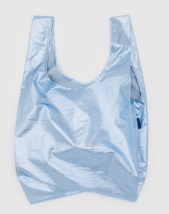 Baggu | Standard Baggu | Metallic Light Blue