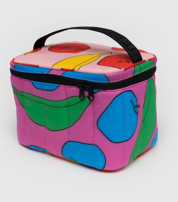 Baggu | Puffy Lunch Bag| Apples + Bananas Mix