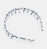 Chunks | Comb Headband | Terrazzo