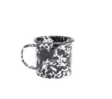 Crow Canyon | Splatter Enamelware 12oz Mug | Black