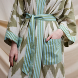 Sage x Clare | Tiya Cotton Robe