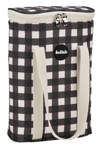 Kollab | Wine Cooler | Black Check