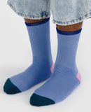 Baggu | Ribbed Sock | Cornflower | 8-12 W