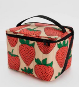 Baggu | Puffy Cooler Bag | Strawberry