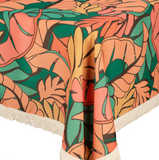 Kollab | Fringed Tablecloth | Amazon Jungle