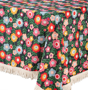 Kollab | Fringed Tablecloth | Marguerite