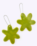 Togetherness | Flower burst Earrings | Celery