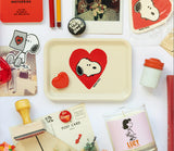 Three Potato Four | Snoopy Heart Vintage-Style Tray