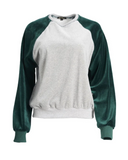Olga de Polga | Odessa Sweatshirt | Forest Green