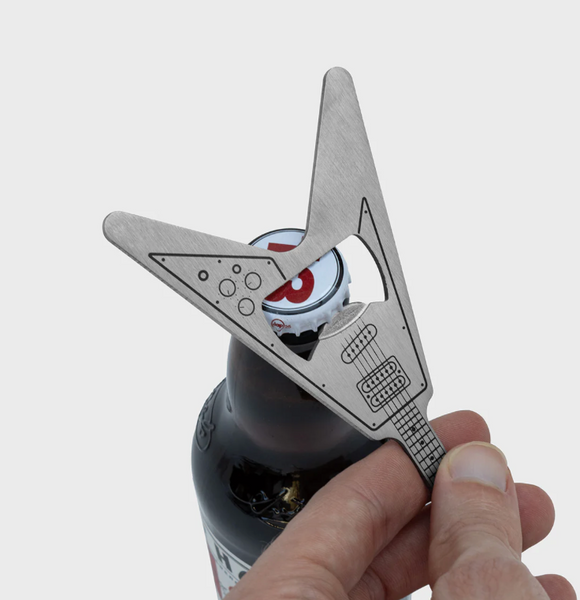 Suck UK | Bottle Opener Guitar Metal