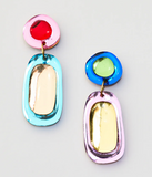 Martha Jean | Jelly Drop Earring | Rainbow