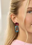 Martha Jean | Jelly Drop Earring | Rainbow