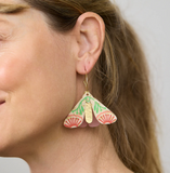 Martha Jean | Moth Wattle Earring | Champagne + Gold