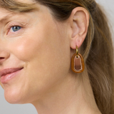 Martha Jean | Cora Earrings | Brown