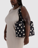 Baggu | Everyday Cloud | Black and White Cream Polka Dot