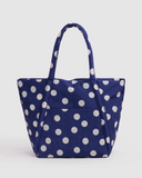 Baggu | Small Cloud | Navy and Cream Polka Dot