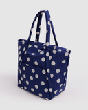 Baggu | Small Cloud | Navy and Cream Polka Dot