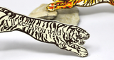 Ark Colour Design | Tiger Bookmark | Cream