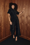 Frock Me Out | Freestyler Jumpsuit | Black Velvet