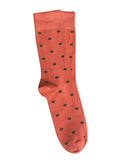 Tightology | Dotty Terracotta | Cotton Sock