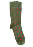 Tightology | Spotty Green | Cotton Socks