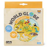Tiger Tribe | World Globe 30cm| Baby Animals
