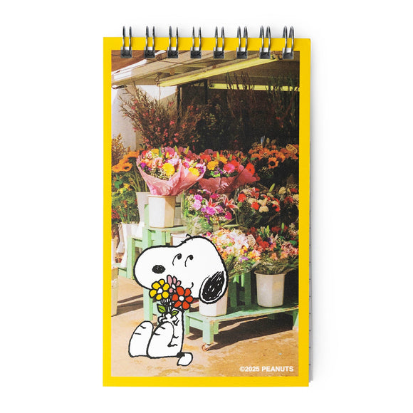 Three Potato Four | Snoopy Flower Bouquet Mini Memo Pad