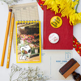 Three Potato Four | Snoopy Flower Bouquet Mini Memo Pad