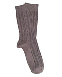 Tightology | Trastevere | Brown Marle Cotton Socks