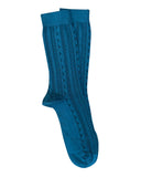Tightology | Trastevere | Petrol Cotton Sock