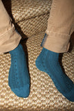 Tightology | Trastevere | Petrol Cotton Sock