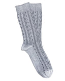 Tightology | Trastevere | Silver Cotton Sock