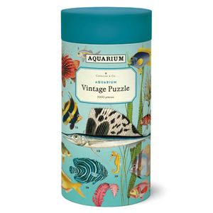 Cavallini 1000 piece jigsaw puzzle | Aquarium