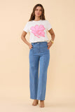 Frock Me Out | High Waist Pant | Vintage Wash