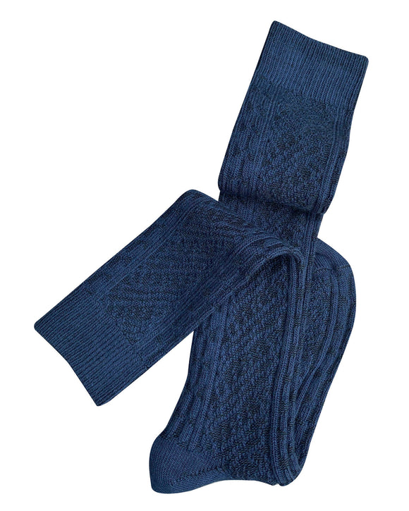 Tightology | Vintage Blue | Merino Wool Socks