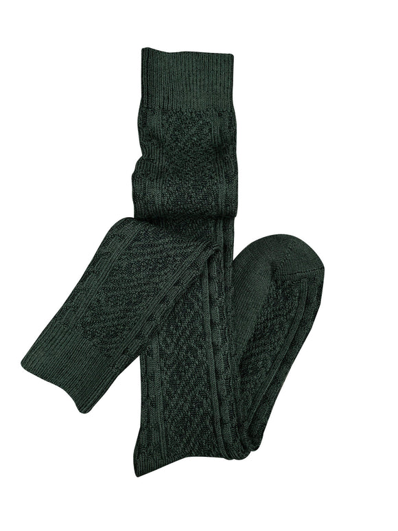 Tightology | Vintage Green | Merino Wool Socks