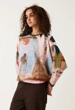 Nancybird | Dahlia Batwing Sweat | Night Herons