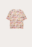 Nancybird | Grace Tee | Warm Watercolour