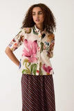 Nancybird | Summer Shirt | Watercolour Collage