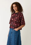 Nancybird | Tasmin Boxy Tee | Bloom Tile