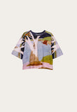 Nancybird | Tasmin Boxy Tee | Night Heron
