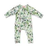 Halcyon Nights | Long Sleeve Romper | Fern Gully
